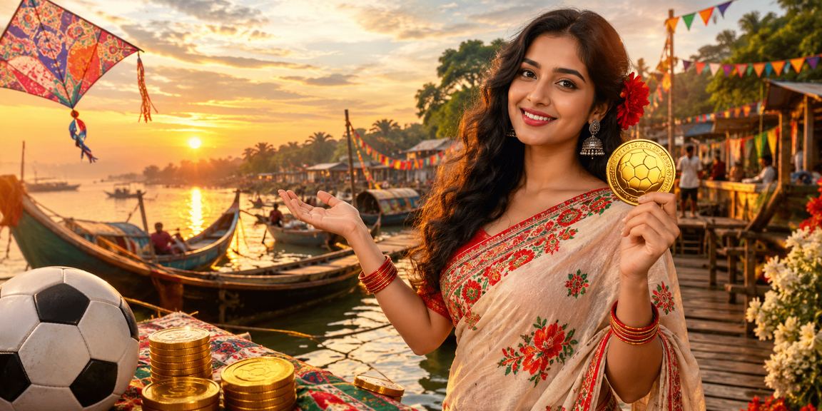 বরিশালে পহেলা বৈশাখের আনন্দে ফুটবল বাজির উত্তেজনা